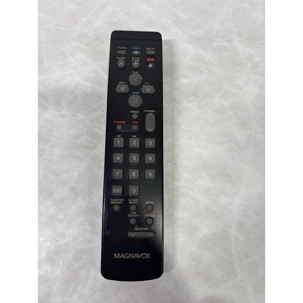 Magnavox VCR Remote Control‎ VS801370 Works Tested Vintage Replacement